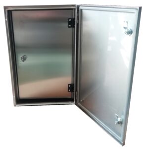 Tablero Acero Inoxidable  1000 X 800 X 300mm calidad 304 Importado con Cubre Comp.