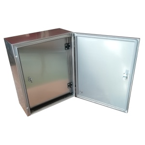 Tablero Acero Inoxidable  400 X 300 X 200mm calidad 304 Importado con Cubre Comp.
