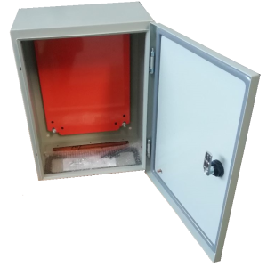 Tablero Metalico 300 x 200 x 200 IP 55 con Placa de Montaje