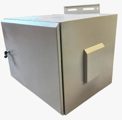 Rack Exterior Galvanizado 6 UR x 19" Prof x 450mm Muro/Poste - Imagen 2